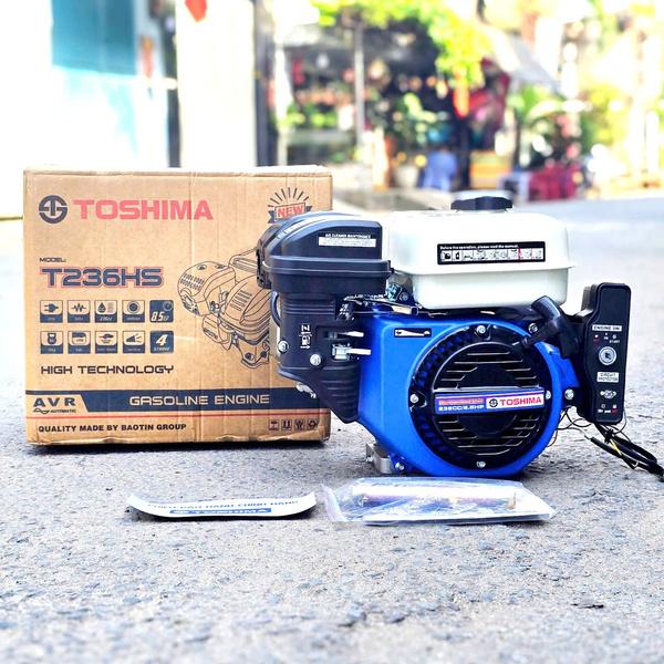 Máy nổ 8.5 hp có đề cốt xéo T236HS