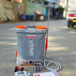 bình xịt điên 20l 2 bơm pin litium.model bga20a12ltu
