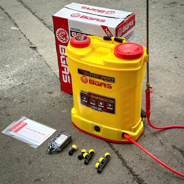 Bình xịt điện 20l 1 bơm model BGA20C1S