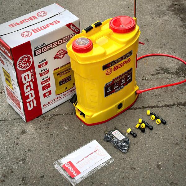 Bình xịt điện 20l 1 bơm model BGA20C1S