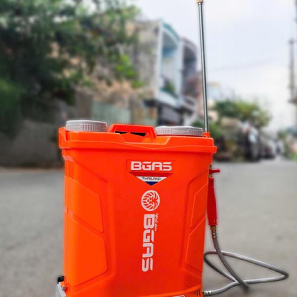 Bình xịt điện 20l 2.bơm có đảo thuốc.model bga20a12gc