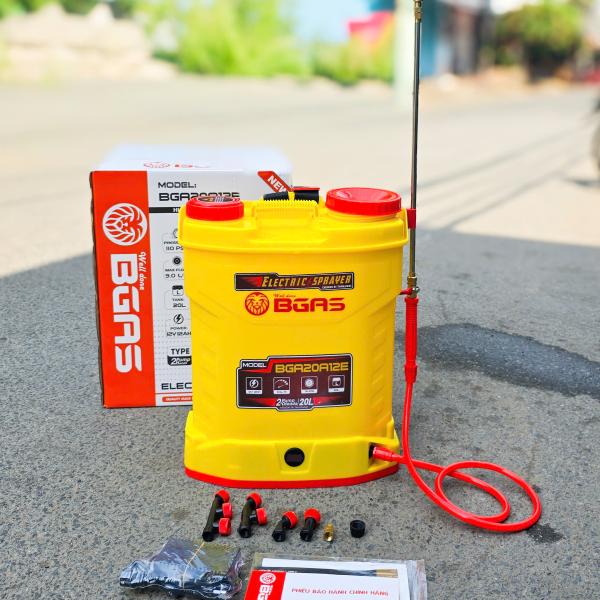 Bình xịt điện 20l 2 bơm model BGA20A12E